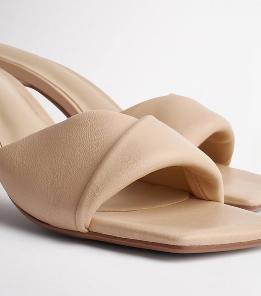 Beige Tony Bianco Alexa Beech Nappa 6.5cm Low Heels | TILWZ90502