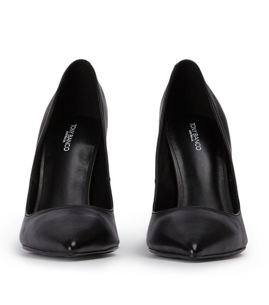 Black Tony Bianco Anja Black Como 10.5cm Bling Heels | ILJZR39851