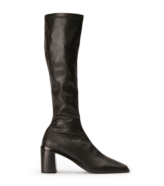 Black Tony Bianco Damon Black Venezia 7.5cm Mid Calf Boots | SILNY99994