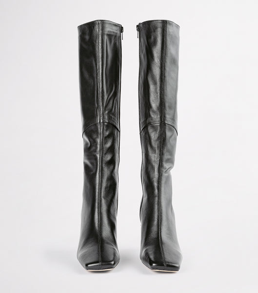 Black Tony Bianco Fantasy Black Venice 8cm Stiletto Boots | ILCVG42195