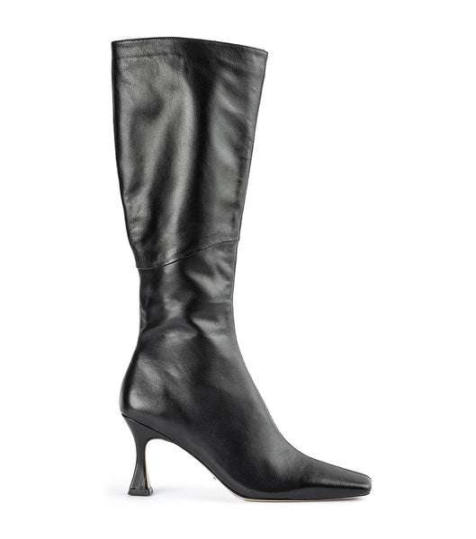 Black Tony Bianco Fantasy Black Venice 8cm Stiletto Boots | ILCVG42195