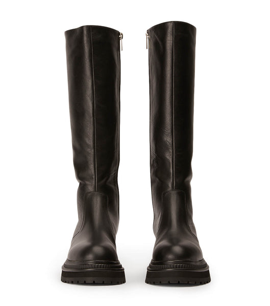 Black Tony Bianco Hitch Black Venice 5.5cm Combat Boots | QILUV14621