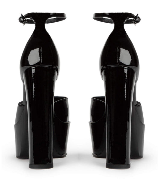Black Tony Bianco Jayze Black Patent 14cm Platform Shoes | ILICD58820