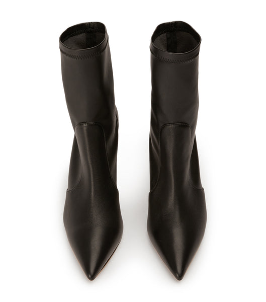 Black Tony Bianco Kartia Black Nappa/Black Venezia 9.5cm Stiletto Boots | TILPQ75422