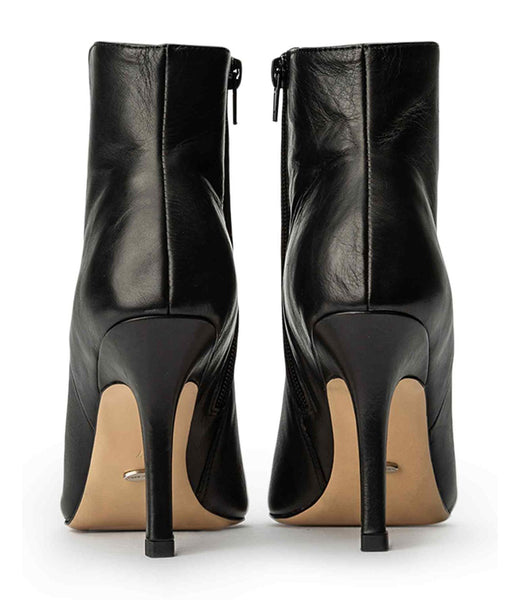 Black Tony Bianco Keanu Black Venice 9.5cm Stiletto Boots | BILSD58442