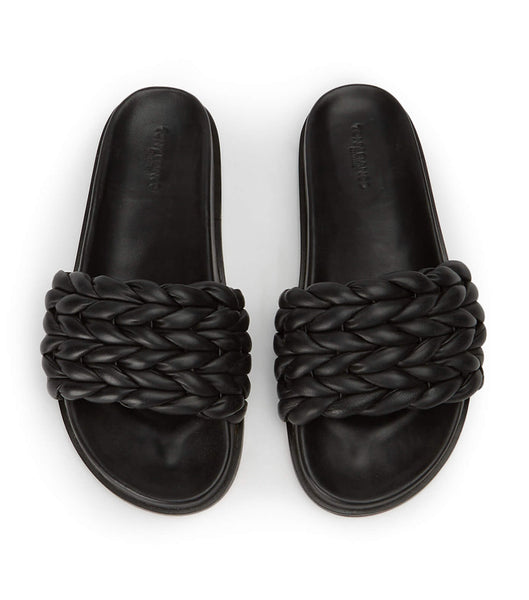 Black Tony Bianco Layton Black Nappa Footbeds | GILUC20170