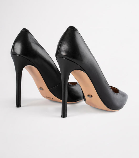 Black Tony Bianco Lotus Black Como 10.3cm Court Shoes | ILNZX13251
