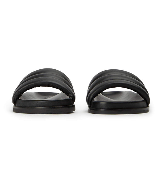 Black Tony Bianco Lucas Black Nappa 1.5cm Footbeds | FILHY93062