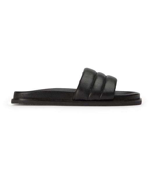 Black Tony Bianco Lucas Black Nappa 1.5cm Footbeds | FILHY93062