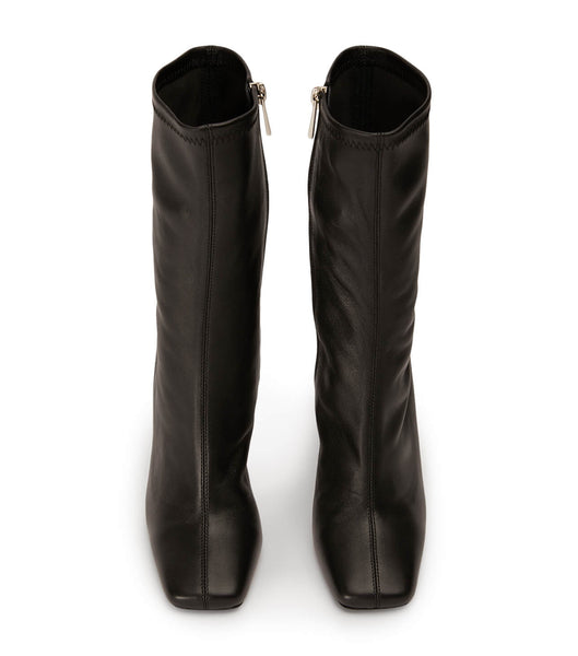Black Tony Bianco Remie Black Venezia 10.5cm Stiletto Boots | YILVQ23410