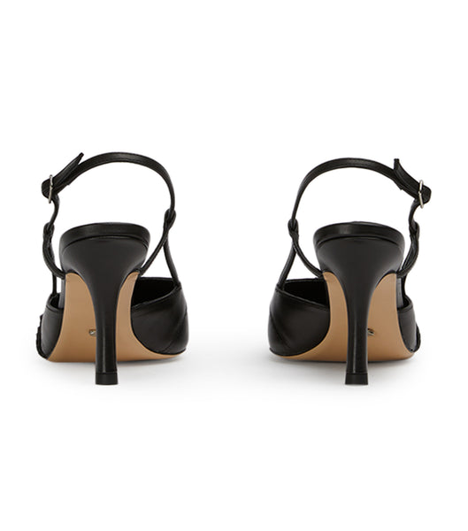 Black Tony Bianco Sadie Black Como 8cm Court Shoes | ILJZR93467