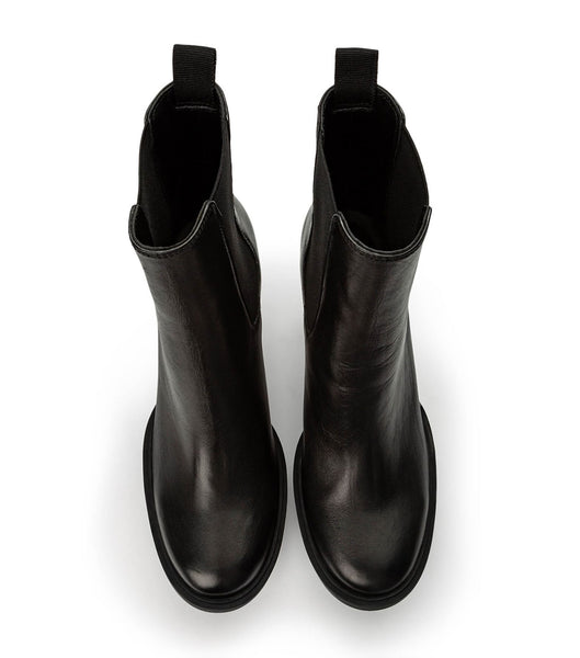 Black Tony Bianco Sammy Black Como 10cm Platform Boots | ILEAH80136