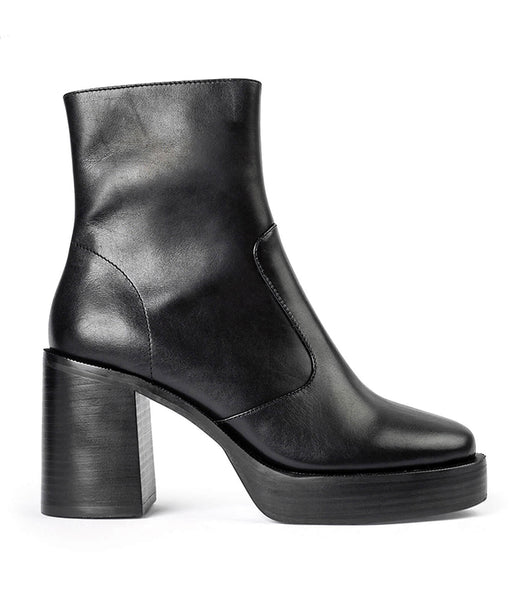 Black Tony Bianco Thunder Black Como 9cm Platform Boots | AILDF20319