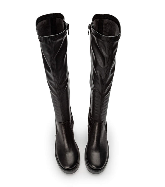 Black Tony Bianco Tibby Black Venice/Black Venezia 9cm Platform Boots | ILDYB27188