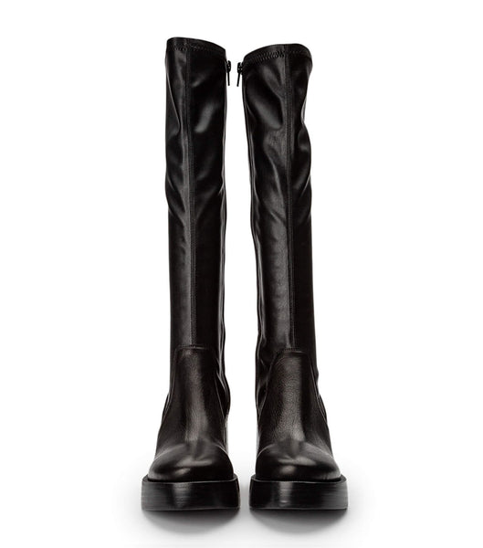 Black Tony Bianco Tibby Black Venice/Black Venezia 9cm Platform Boots | ILDYB27188