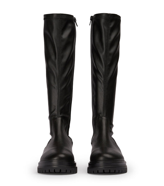Black Tony Bianco Waze Black Venice/Black Venezia 4.5cm Mid Calf Boots | ILZPD71510