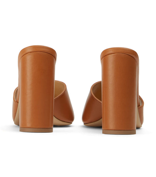 Brown Tony Bianco Farani Tan Como 10.5cm Block Heels | LILTR52291