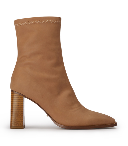 Brown Tony Bianco Rover Caramel Diesel 8.5cm Stretch Boots | ILZPD38734