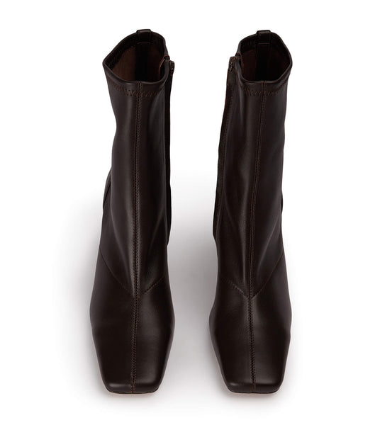 Chocolate Tony Bianco Fomo Chocolate Nappa 8cm Ankle Boots | ILEGJ26116