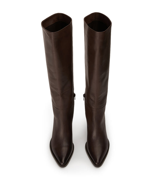 Chocolate Tony Bianco Peppe Choc Como 7.5cm Knee High Boots | YILGT15095