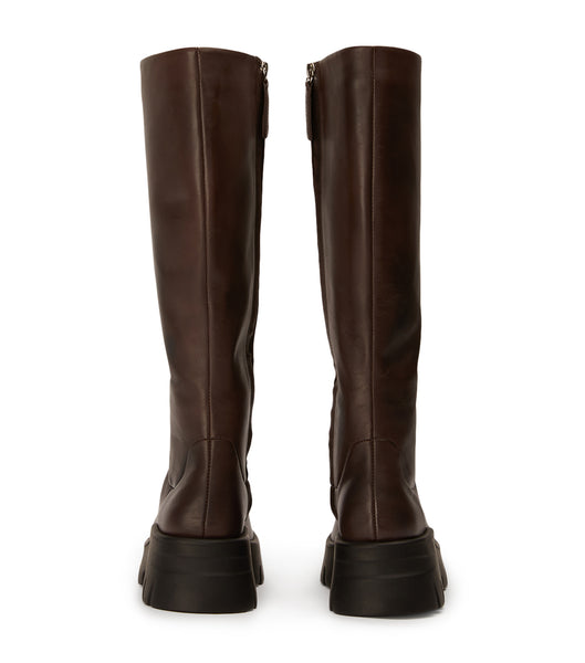 Chocolate Tony Bianco Rage Choc Como 5.5cm Combat Boots | TILPQ48050