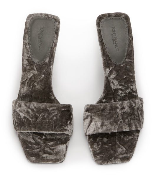 Grey Tony Bianco Natalie Smoke Crush 10.5cm Stiletto Heels | YILVQ30094