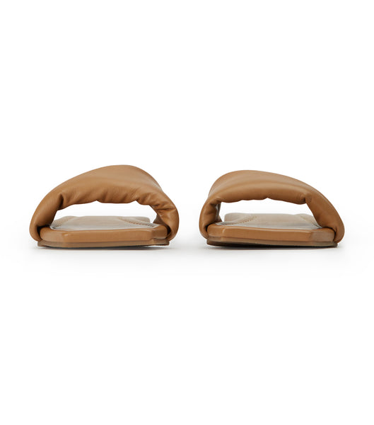 Orange Tony Bianco Echo Honey Nappa 1.5cm Sandals | ILJVR32530