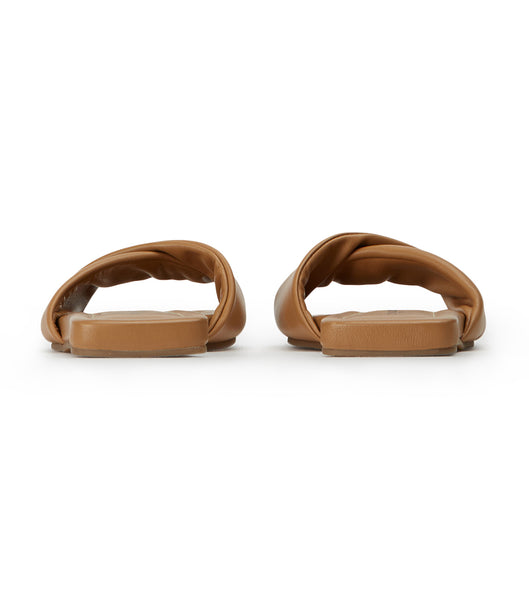 Orange Tony Bianco Echo Honey Nappa 1.5cm Sandals | ILJVR32530