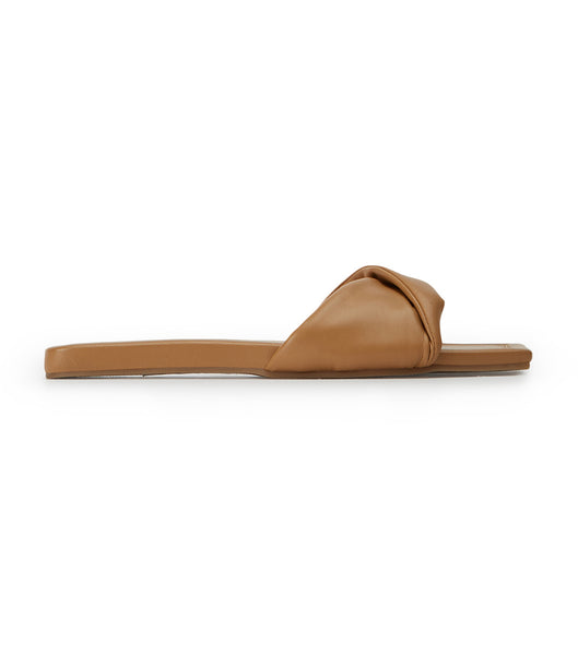 Orange Tony Bianco Echo Honey Nappa 1.5cm Sandals | ILJVR32530