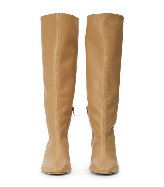 Orange Tony Bianco Vixon Honey Nappa 5cm Heeled Boots | TILPQ67229