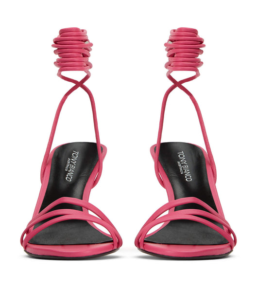 Pink Tony Bianco Hailee Acid Pink 8.5cm Low Heels | YILVQ87430