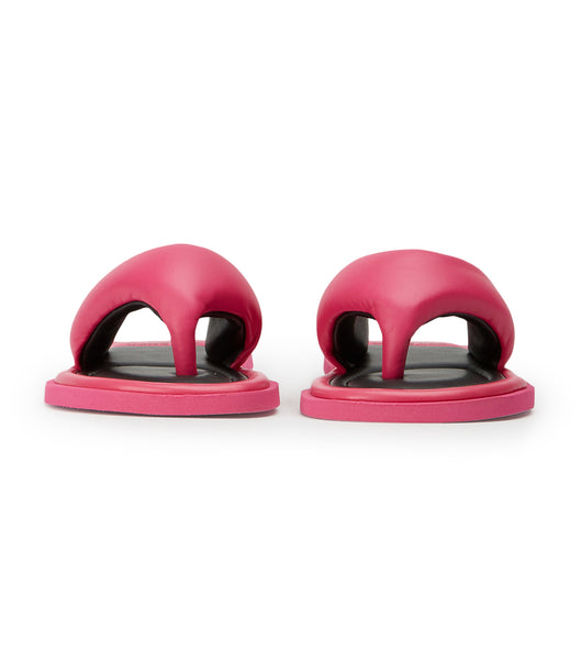 Pink Tony Bianco Nikki Acid Pink Slides | PILQX66902