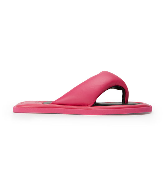 Pink Tony Bianco Nikki Acid Pink Slides | PILQX66902