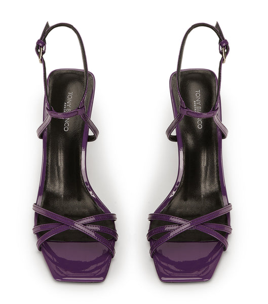 Purple Tony Bianco Nomad Orchid Patent 10.5cm Event Heels | ILZPD96742