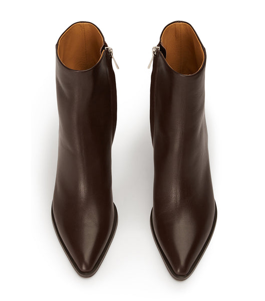 Red Tony Bianco Phoenix Choc Como 7.5cm Ankle Boots | ILXBR28092