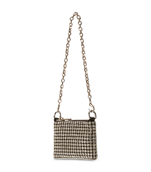 Silver Tony Bianco Arabelle Clear Crystal Mini Handbags Accessories | AILWC57880