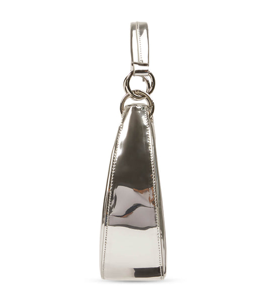 Silver Tony Bianco Talia Silver Shine Mini Handbags Accessories | FILUI56172
