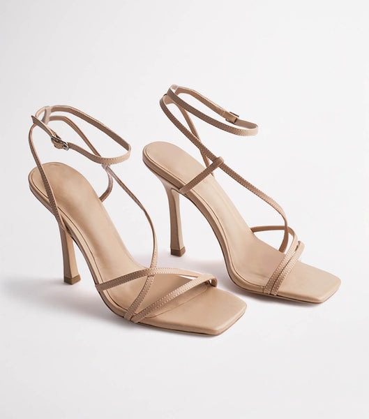 Skin Color Tony Bianco Franci Skin Sheep Nappa 10.5cm Stiletto Heels | ILEAH45798
