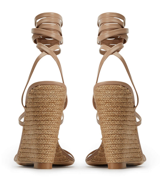 Skin Color Tony Bianco Gabriella Skin Capretto 11cm Wedges | ILEGJ13237