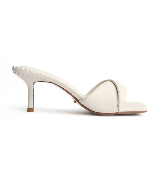 White Tony Bianco Alexa Dove Nappa 6.5cm Low Heels | ILQAV75377