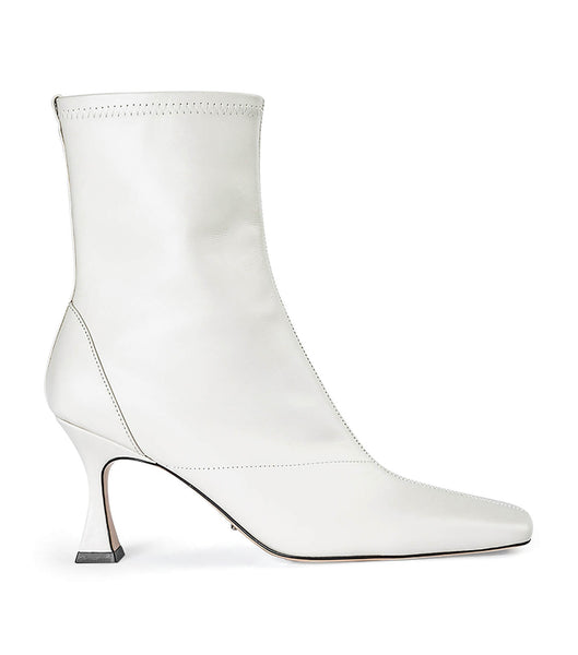 White Tony Bianco Fomo Dove Nappa 8cm Stiletto Boots | ILEAH43334