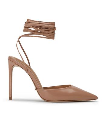 Beige Tony Bianco Acer Latte Hi Shine 10.5cm Strappy Heels | ILDYB15110