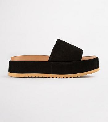 Black / Red Tony Bianco Rio Black Phoenix 6cm Flat Sandals | DILKV81787