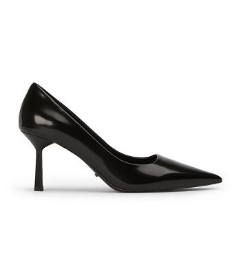 Black Tony Bianco Billy Black Hi Shine 7.5cm Event Heels | ILCIF74807