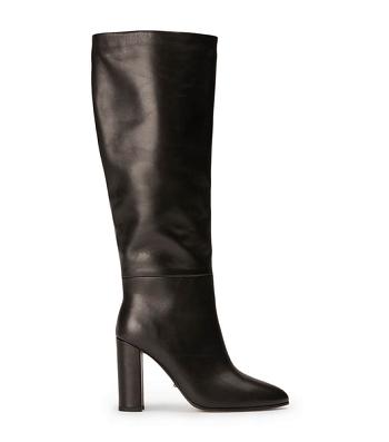 Black Tony Bianco Boss Black Como 9.5cm Heeled Boots | PILQX11010