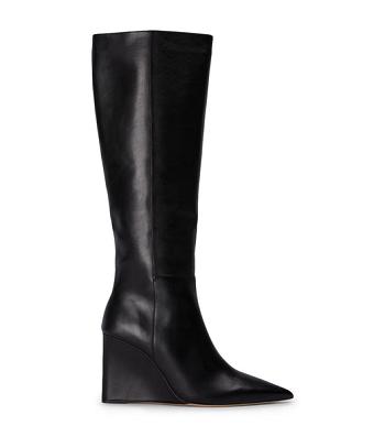 Black Tony Bianco Drake Black Como 9.5cm Mid Calf Boots | ILNEJ48260