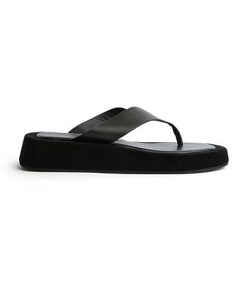 Black Tony Bianco Ives Black Como 3.5cm Footbeds | EILHC79329