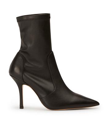 Black Tony Bianco Kartia Black Nappa/Black Venezia 9.5cm Stiletto Boots | TILPQ75422