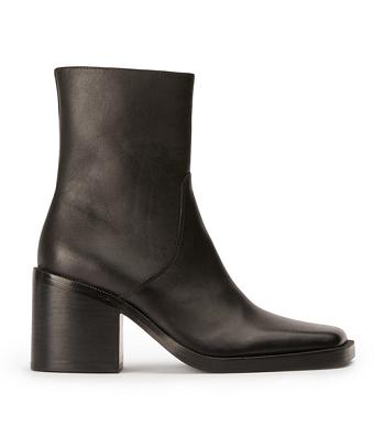 Black Tony Bianco Prince Black Como 8cm Ankle Boots | BILSD87979