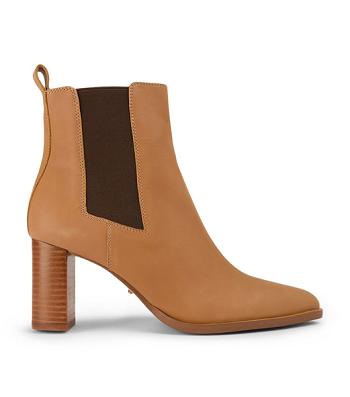 Brown Tony Bianco Piston Caramel Diesel/Choc Wax 7.5cm Heeled Boots | ILDYB29063